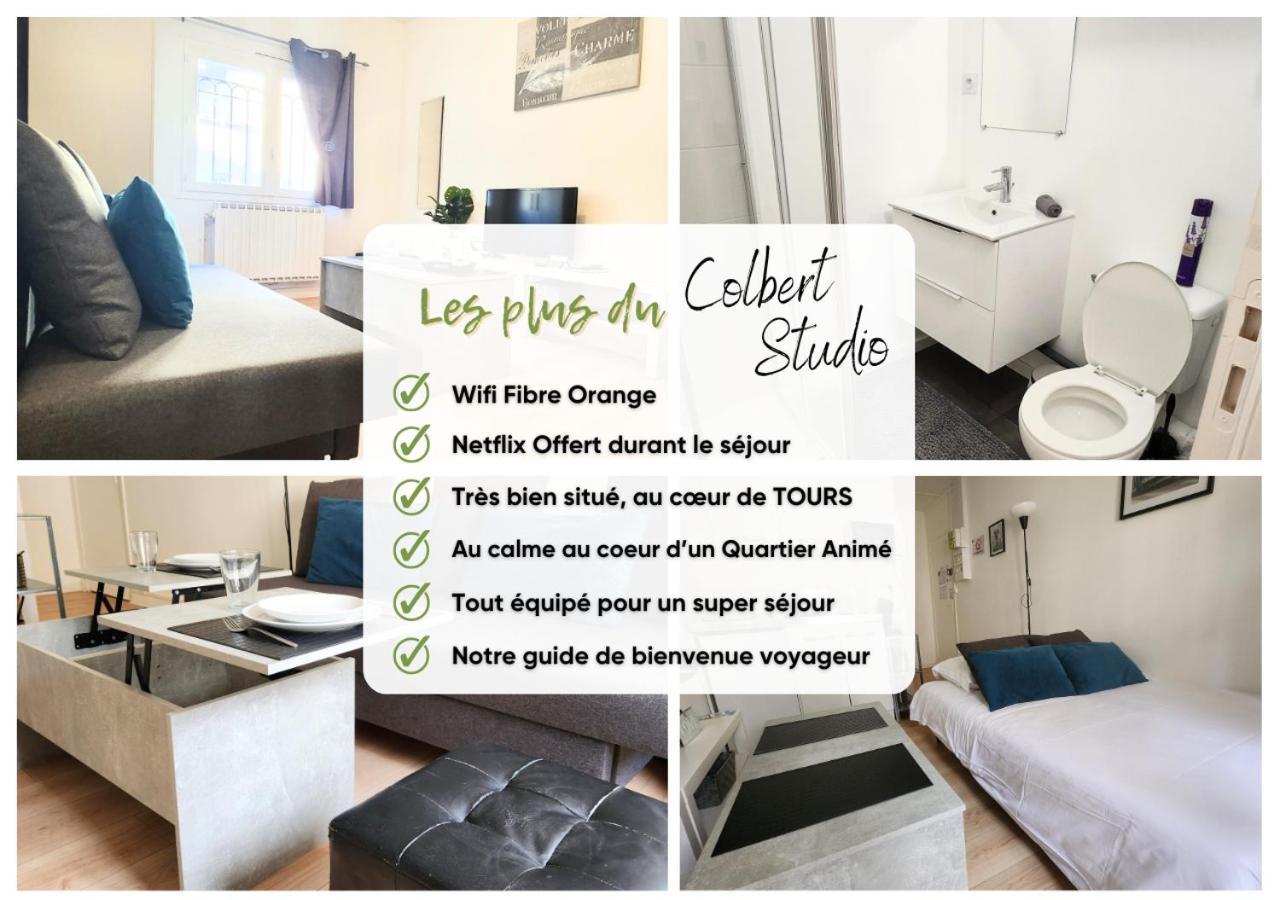 "Colbert Studio" Coeur De Ville - Cathedrale Saint Gatien تور المظهر الخارجي الصورة